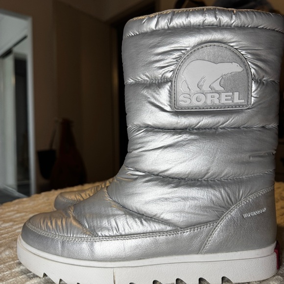 SOREL Joan of Arctic Next Lite Padded Metallic Boots - Picture 3 of 13
